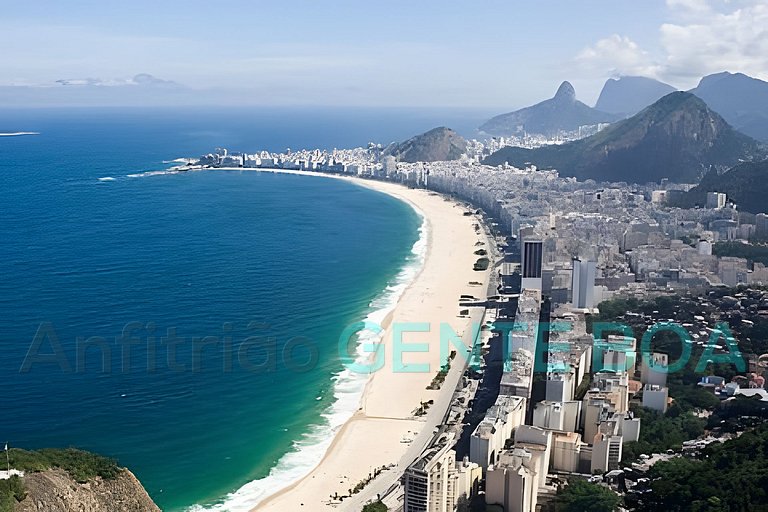 Copacabana 3Q 120m2 Vista Praia.