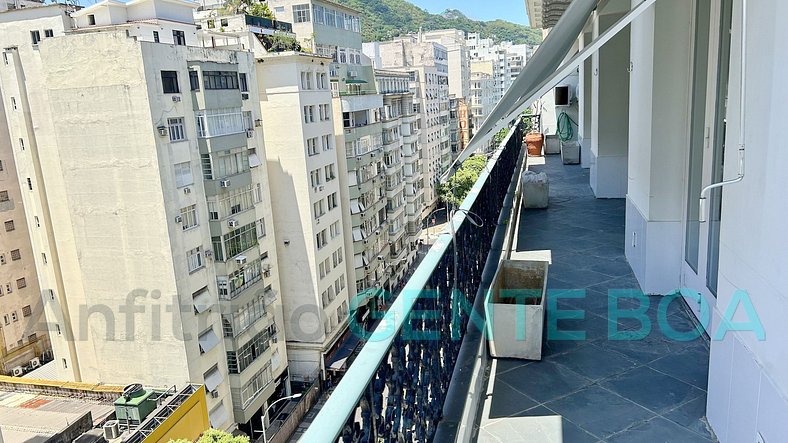 Copacabana Vistão 3 Quartos 1vaga 200m2